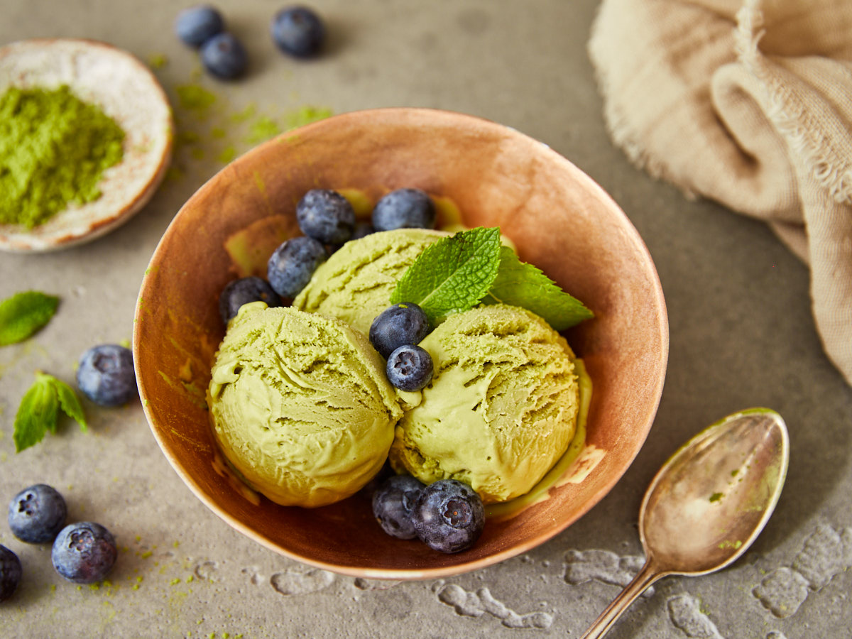 Foodfotografie Matcha Eis