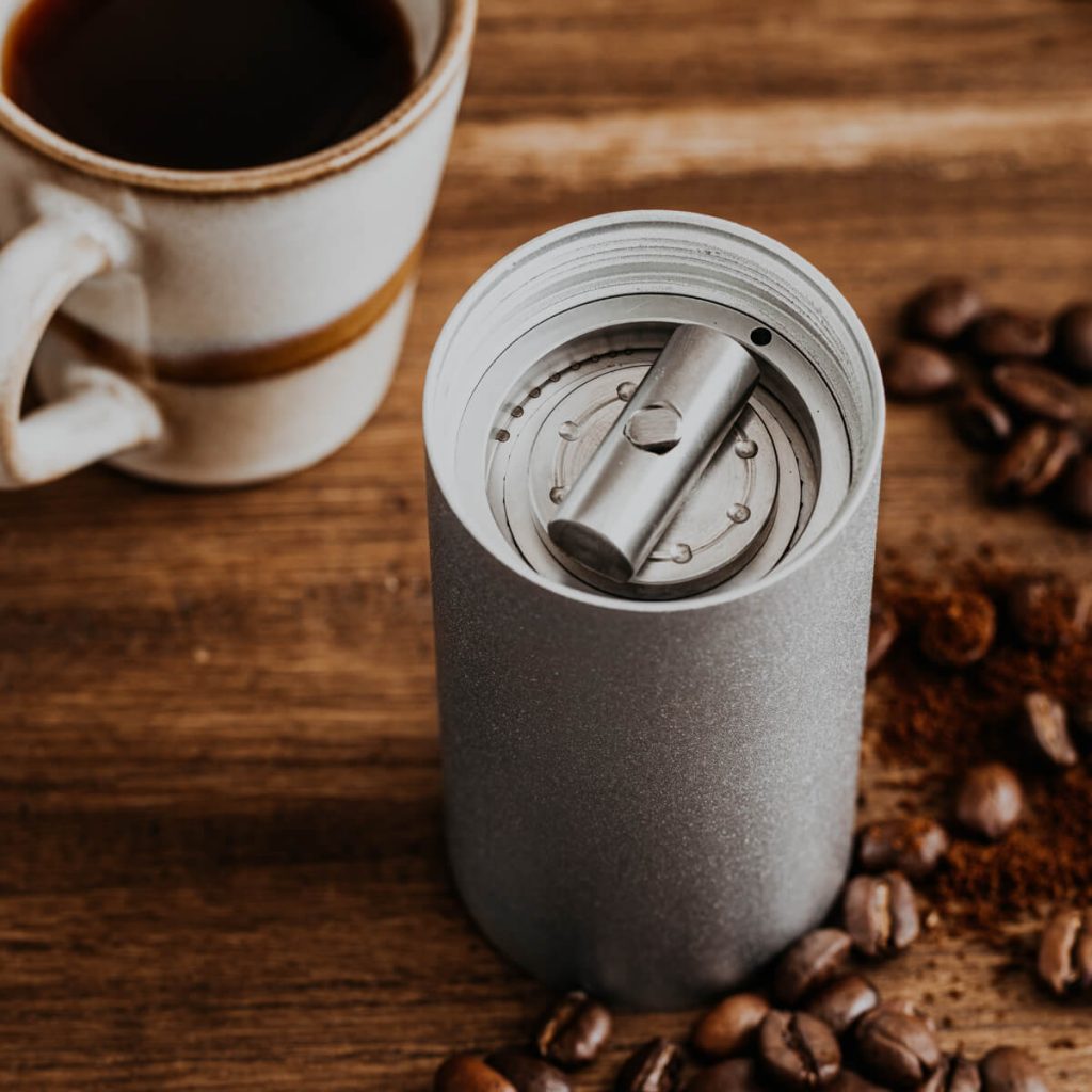 Produktfotos Kaffeemuehle Edelstahl