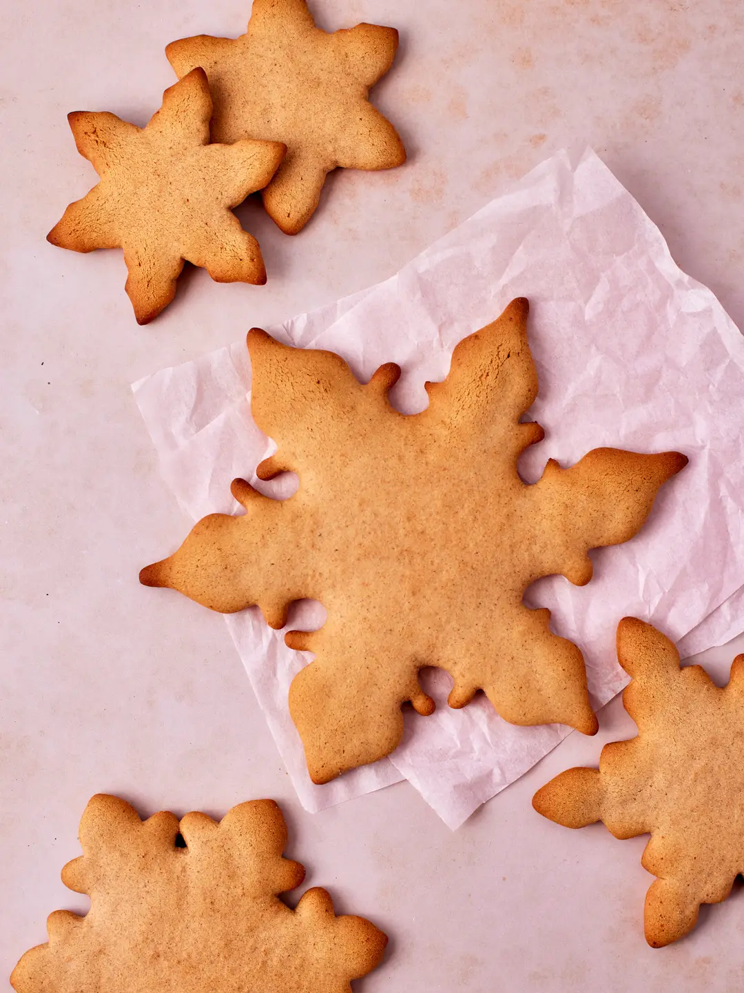 Zubereitungsschritt Rezeptfotografie Freiburg Lebkuchen-Schneeflocken