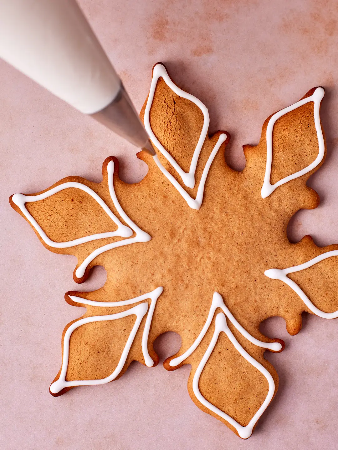 Stepfoto Rezeptfotografie Freiburg Lebkuchen-Scheeflocke