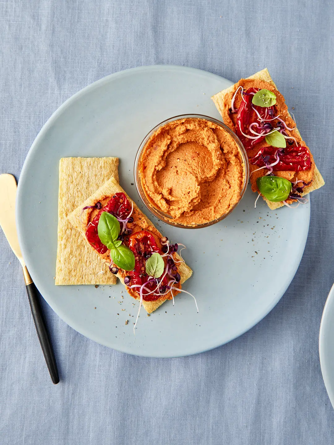 Süßkartoffelaufstrich Setstyling Food video Rezeptvideo Freiburg